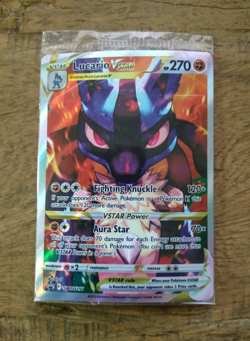 Lucario VSTAR SWSH291 Promo Crown Zenith Sealed - Pokemon TCG 2023 - Image 1