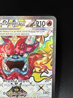 Pokemon TCG Hearthflame Mask Ogerpon EX Twilight Masquerade 192/167 Nm Mint #2 - Image 3