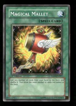 Magical Mallet #SD09-EN027 Yugioh 1st Edition - Image 1