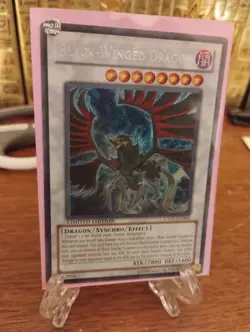 Black Winged Dragon CT07-EN002 Limited Edition Secret Rare LP - Image 1