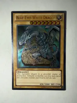 Blue-Eyes White Dragon (Ultimate rare) YSKR-EN001 Kaiba Reloaded First edition - Image 1
