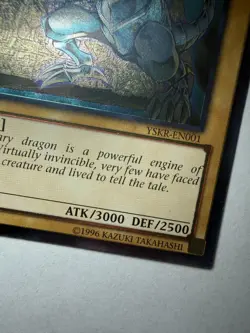 Blue-Eyes White Dragon (Ultimate rare) YSKR-EN001 Kaiba Reloaded First edition - Image 2