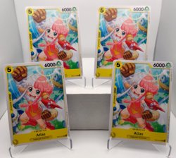 Atlas Playset - OP13-101 x4 - Carrying On His Will - One Piece TCG - English - Image 1