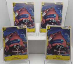 Oars Playset - OP14-101 x4 - The Azure Sea's Seven - One Piece TCG - English - Image 1