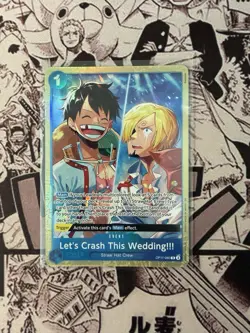 Lets Crash This Wedding R OP11-060 [Prem Best Selection Vol. 5] One Piece PROMO - Image 1