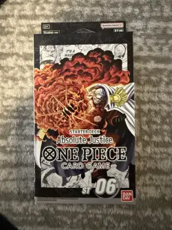 One Piece TCG - Absolute Justice Starter Deck ST-06 English - Image 1