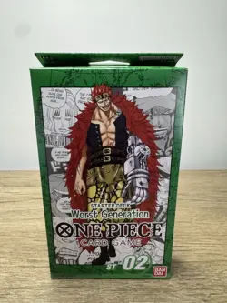 One Piece TCG: Worst Generation Starter Deck - ST-02 - Brand New - Sealed 811039038397 - Image 1