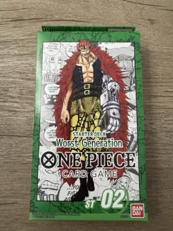 One Piece TCG: Worst Generation Starter Deck - ST-02 - Brand New - Sealed 811039038397 - Image 3