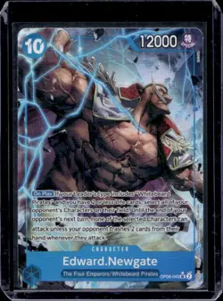 2024 One Piece Two Legends Edward.Newgate Super Rare Alternate Art #OP08-043 - Image 1