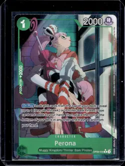 2024 One Piece Emperors in the New World Perona Rare #OP09-034 - Image 1