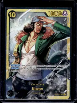 2022 One Piece Paramount War Kuzan Secret Rare #OP02-121 - Image 1