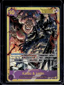 2024 One Piece Two Legends Kaido & Linlin Secret Rare #OP08-119 - Image 1