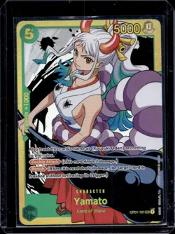 2022 One Piece Romance Dawn Yamato Secret Rare #OP01-121 - Image 1
