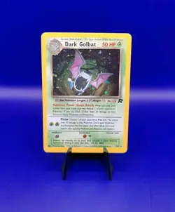 Dark Golbat 7/82 Team Rocket Set Holo Rare Pokemon Card Nintendo TCG WOTC NM - Image 1