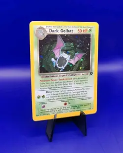 Dark Golbat 7/82 Team Rocket Set Holo Rare Pokemon Card Nintendo TCG WOTC NM - Image 2
