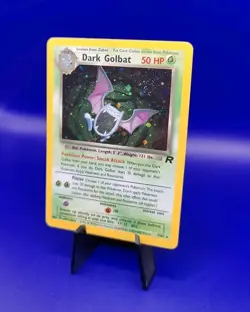 Dark Golbat 7/82 Team Rocket Set Holo Rare Pokemon Card Nintendo TCG WOTC NM - Image 3