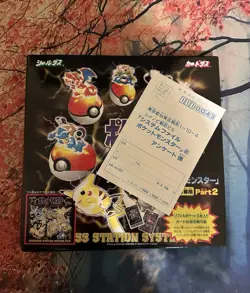 Pokemon Carddass Station System File Binder Sealed Japanese Card - Image 4