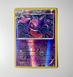 Pokemon Gengar TCG Reverse Holo Rare Card XY Breakthrough 60/162 - Image 1