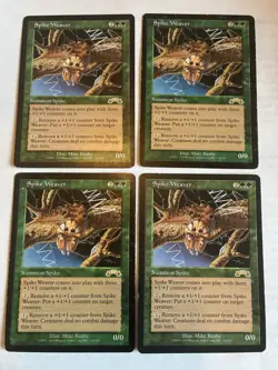 Spike Weaver Exodus MTG Magic the Gathering Card 7280 Regular LP/MP - Image 1