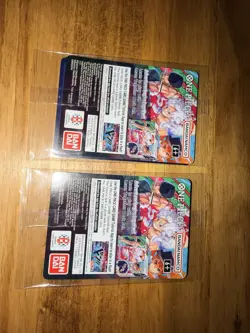🏀2 Piece Monkey.D.Luffy US College Basketball Promo Cards *SEALED* - Image 2