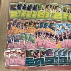 Trick or Trade 2024 Bulk Lot 83 Cards Pokemon TCG - Image 1