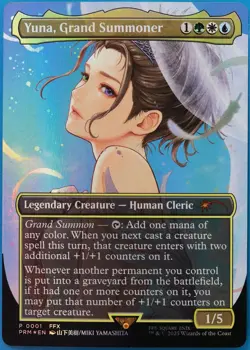 Yuna, Grand Summoner (WPN) FOIL Promo MINT Mythic Rare CARD (512004) ABUGames - Image 1