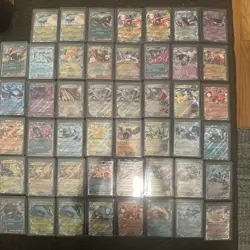 Massive LOT 76 EX Pokemon Cards Multiple Sets - Image 1