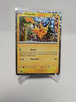 Pikachu Pokemon Card McDonalds Promo 2023 06/15 - Image 1