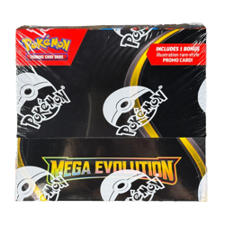Pokemon TCG Mega Evolution Booster Box Sealed – Includes Bonus Promo Card - Image 1