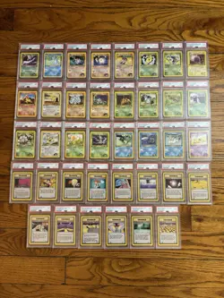 2000 Pokemon 1st Edition 43 Card Lot - Gym Challenge/Gym Heroes PSA 9 MINT! WOTC - Image 2