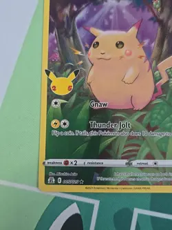 Pokemon Pikachu TCG Celebrations Card 5/25 NM Condition - Image 4