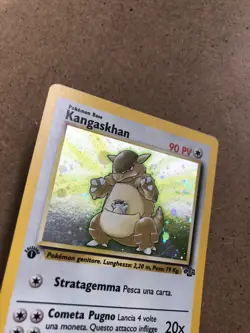 1st Edition Kangaskhan 5/64 Italian Holo Rare Jungle Pokemon Card - Image 4