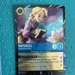 Disney LORCANA Walt Disney World Epcot Stitch, Donald Duck and Rapunzel Cards - Image 3