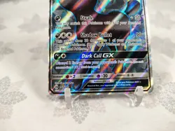 Pokemon Card - Umbreon GX #142/149 Sun and Moon Base Set Full Art Rare MP - Image 4