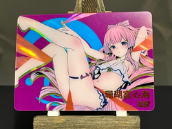 Goddess Story 5M08 CCG Anime Waifu Doujin Holo Foil Card XR - Elysia Honkai - Image 1