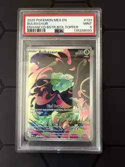 Bulbasaur - (Mega Evolution Stamped) 133/132 Miscellaneous Cards & Products Holo - Image 1