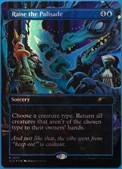 Raise the Palisade (Secret Lair Promo) FOIL MINT MAGIC CARD (511965) ABUGames - Image 1