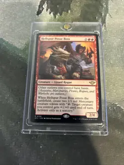 MTG Hellspur Posse Boss - Outlaws of Thunder Junction (OTJ) #128 MTG - Image 3
