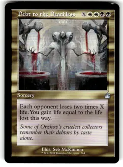 Debt to the Deathless (Retro Frame) U Ravnica Remastered 364 NM - Image 1