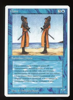 NM/MINT Summer Magic Clone ~ Vintage MTG ~ RARER than Alpha!!! - Image 1