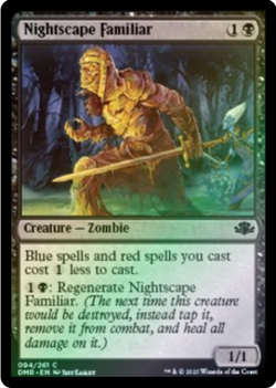 Nightscape Familiar 94/261 Dominaria Remastered Foil MTG Common - Image 1