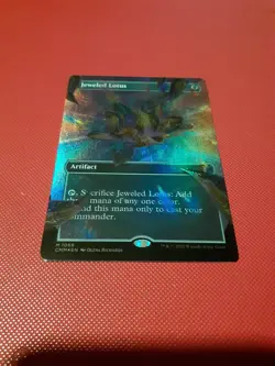 MTG Jeweled Lotus TEXTURED Foil Mythic Commander Masters 1066 - Image 5