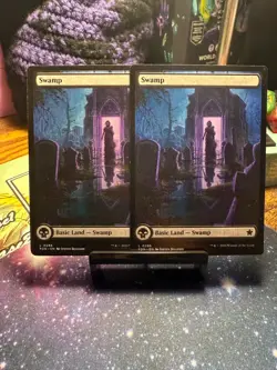 Swamp - Full Art: Foundations (Non-Foil), #0286, 2 Pack!!! - Image 1