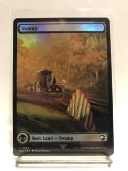 Swamp (Foil) Universes Beyond: The Jurassic World Collection 0023 Land MTG - Image 1