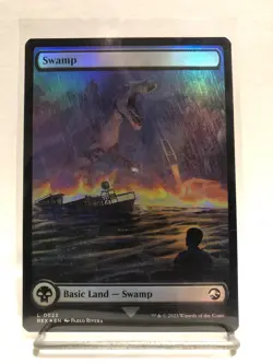 Swamp (Foil) Universes Beyond: The Jurassic World Collection 0023 Land MTG - Image 2