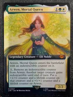 Arwen, Mortal Queen - Extended - LOTR Tales of Middle Earth (MTG) - Image 1
