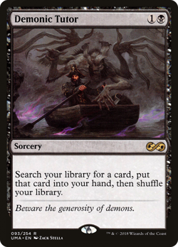 Demonic Tutor (REGULAR) x1 - MTG Ultimate Masters UMA #93 - Image 1
