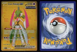 Iron Valiant ex 261/182 Hyper Rare Paradox Rift Pokemon - Image 3
