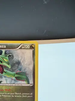 Pokemon XY Rayquaza Holo XY64 Promo LP — Small Whitening On Corner. - Image 3