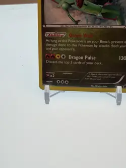 Pokemon XY Rayquaza Holo XY64 Promo LP — Small Whitening On Corner. - Image 4